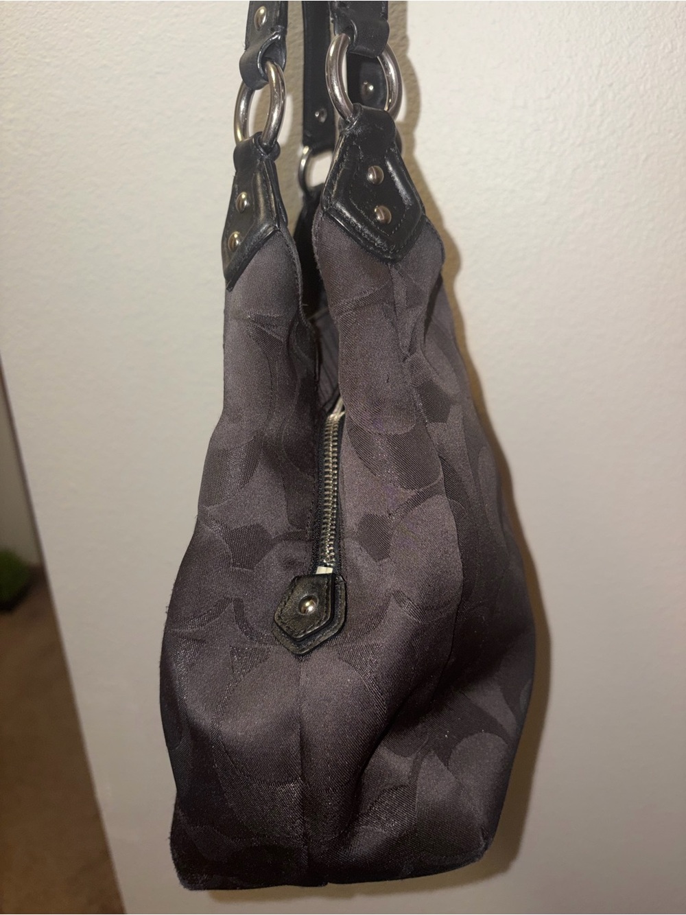 Coach Campbell Signature Hobo Shoulder Bag - Picture 10 of 14
